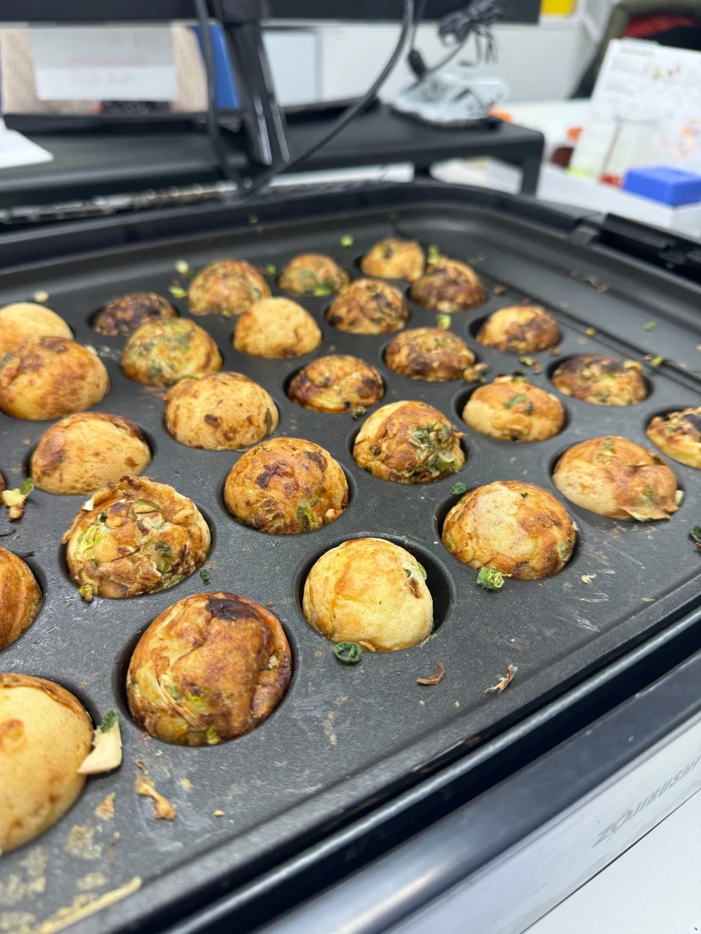 【イベント】本日事務所でたこ焼きパーティー